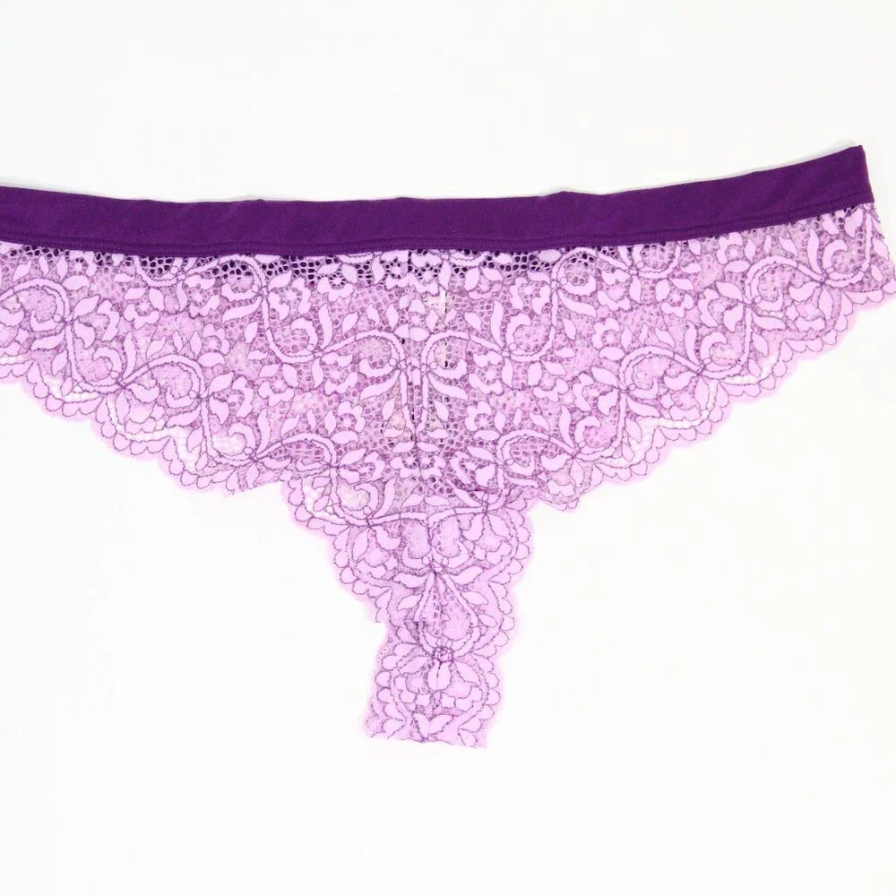 Victoria's Secret Body by Victoria Thong XL Women Lace Panty Underwear NEW